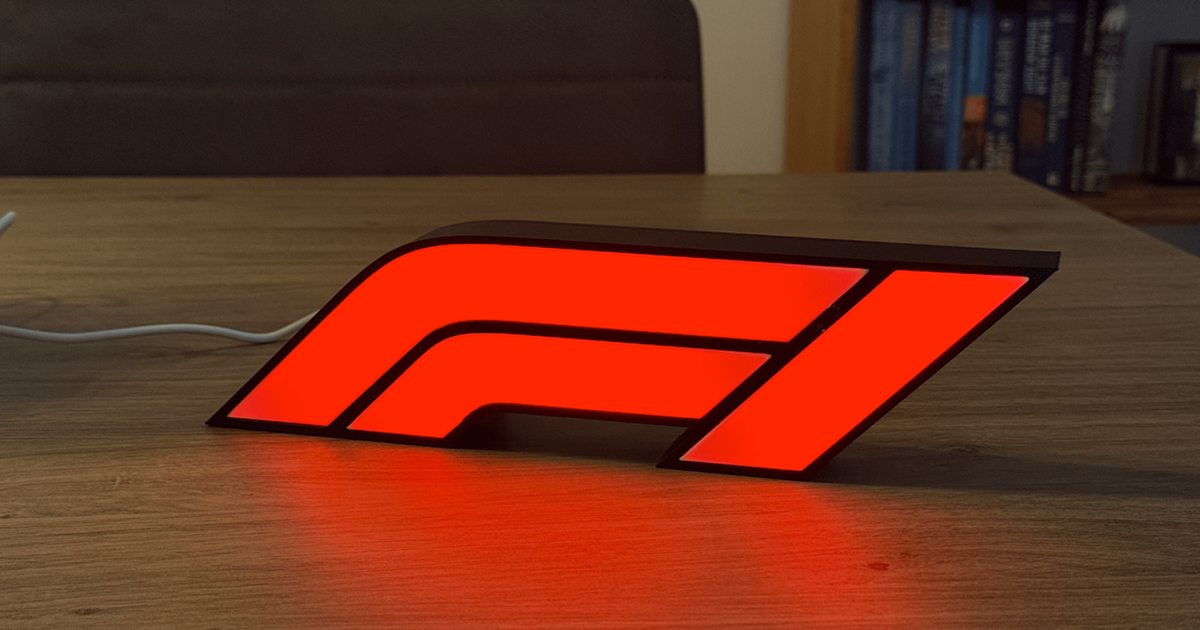 Dynamic F1 Logo Lightbox